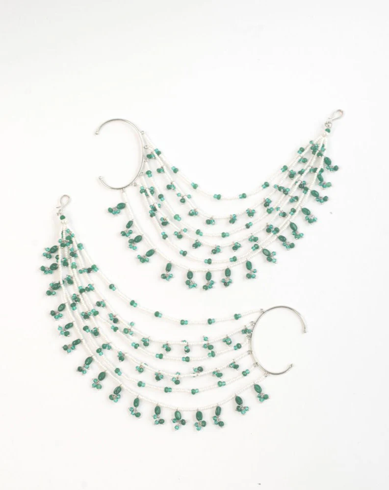 Charbagh Sahara in Green Onyx (Set of 2) - Image 3