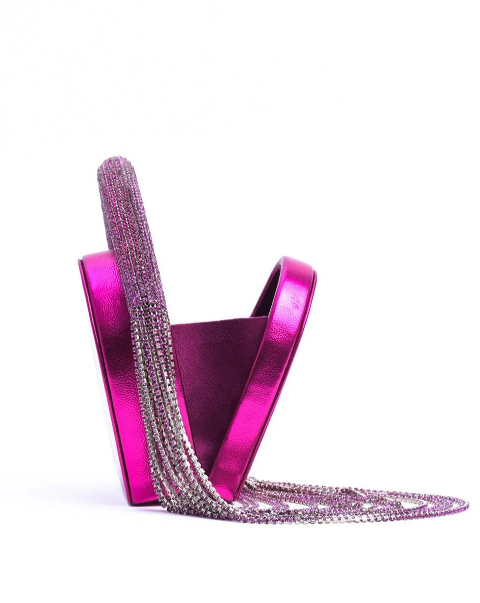 Infinity Nano Bag In Hot Pink - Image 7