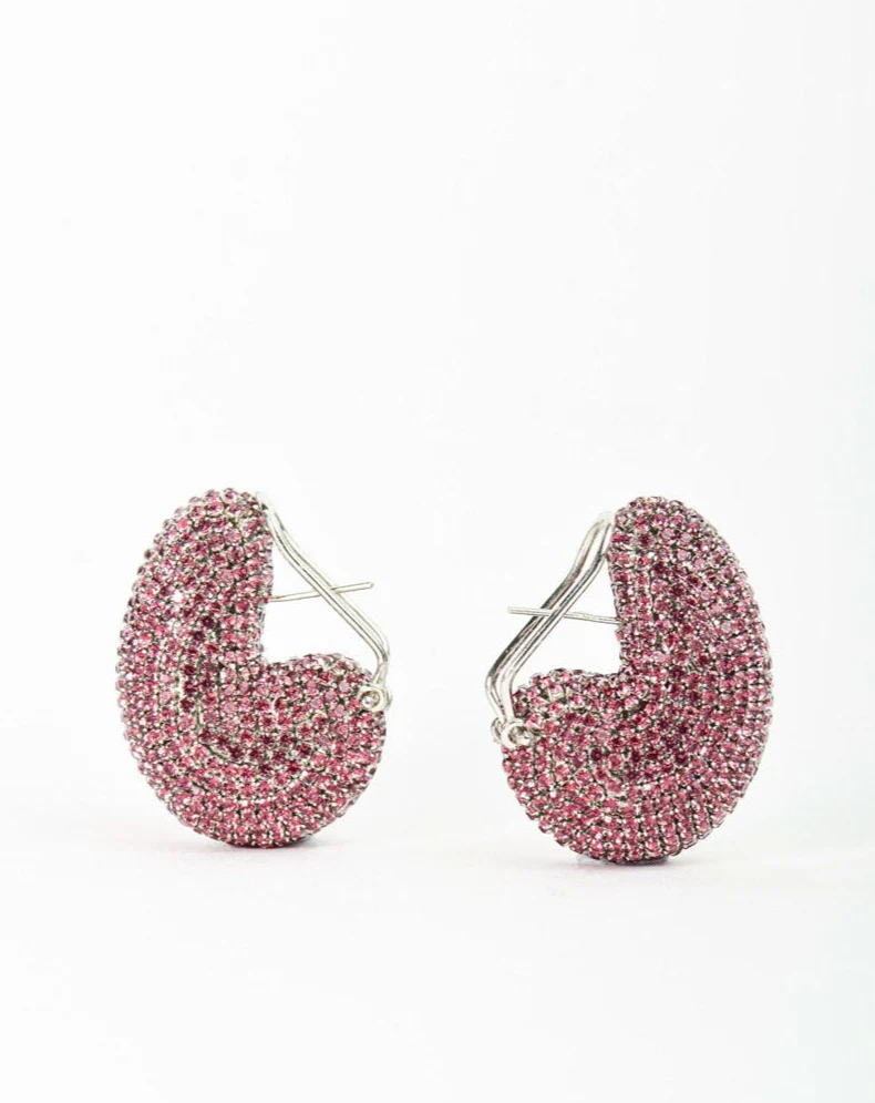 Kaju Earrings In Lilac - Image 3